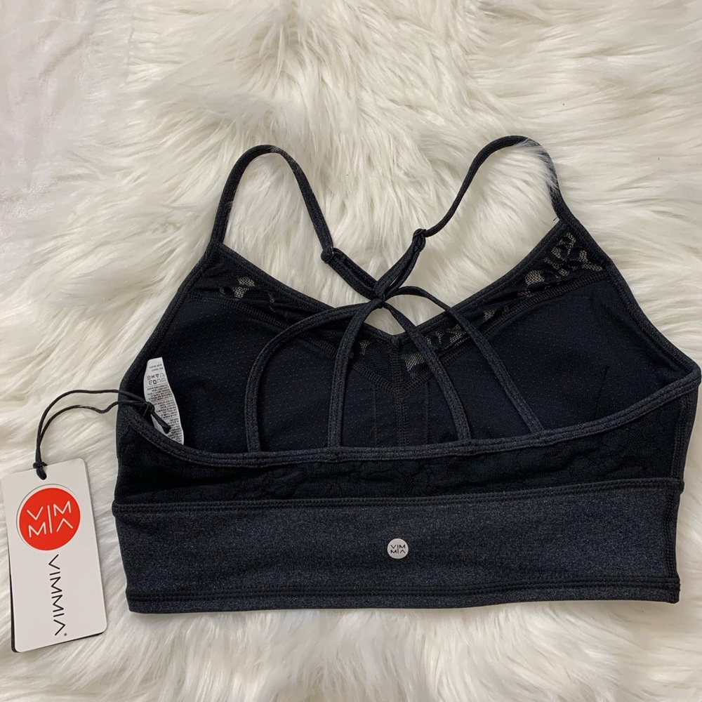 Vimmia Om Lace-Insert Sport Bra. - Picture 3 of 7